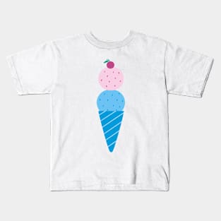 Ice Cream Cone Kids T-Shirt